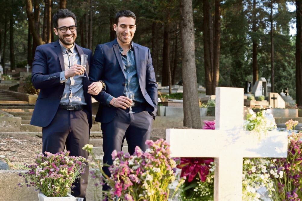 Alfonso Herrera y Miguel Ángel Silvestre participan en la serie producida por las hermanas Wachowski y cuyas escenas se grabaron en parte en la Ciudad de México. (NETFLIX)