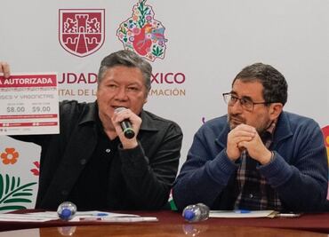 Choferes deberán exhibir cartel oficial para aplicar nuevo aumento en transporte concesionado en la CDMX