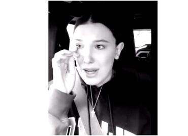 Millie Bobby Brown llora al contar desagradable experiencia con fan