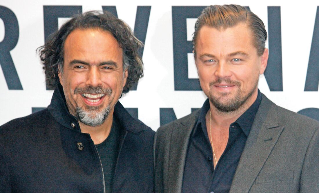 Alejandro González Iñárritu y Leonardo DiCaprio visitaron la ciudad de México para presentar oficialmente la película Revenant: El renacido, que se estrenó el pasado jueves (YADIN XOLPALPA. EL UNIVERSAL)