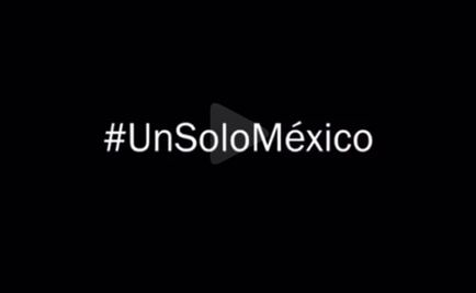 Iniciativa #UnSoloMéxico busca evitar peleas por motivos electorales
