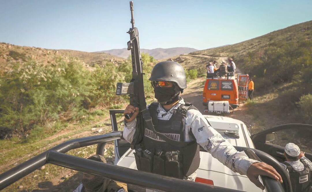 La Guardia Nacional puede ayudar en jornada: Morena. Foto: ARCHIVO EL UNIVERSAL