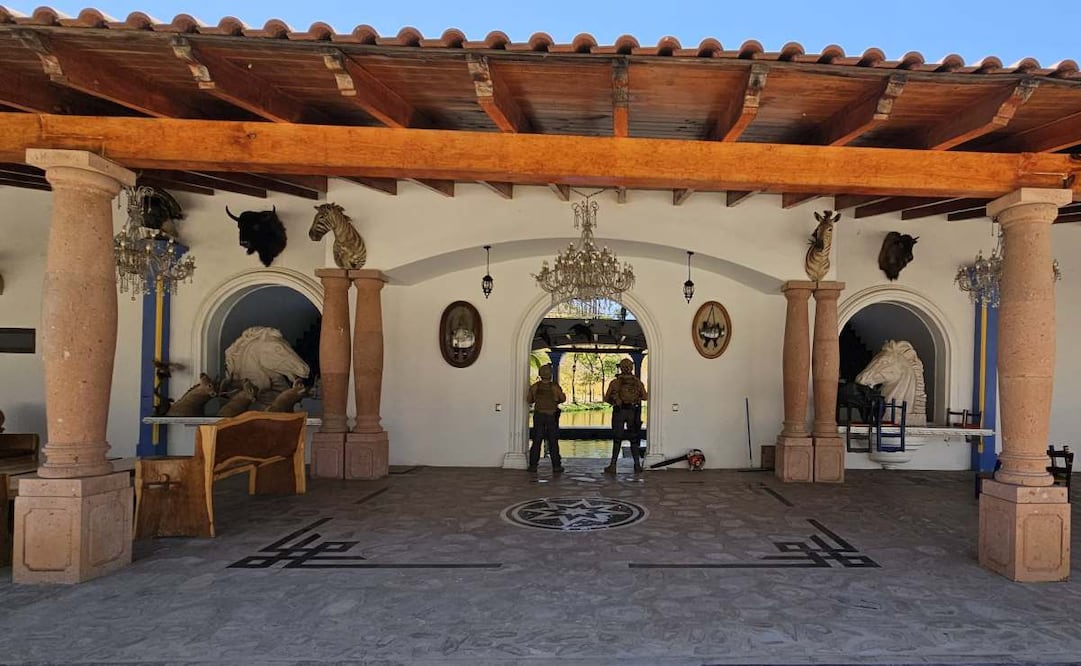 Mediante operación "Bastión" aseguran casas en el Estado de México vinculadas a la "familia Michoacana". Foto: Especial