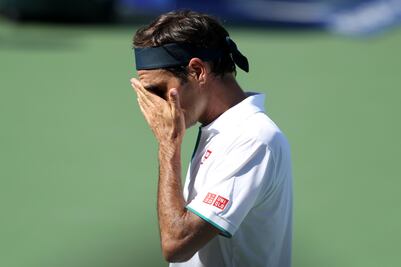 Roger Federer es sorprendido y eliminado en Cincinnati