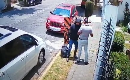 Captan en video asalto a automovilista en Tlalnepantla; lo siguieron desde el banco