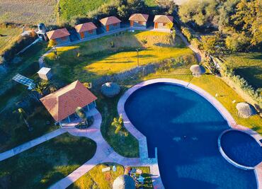 La Heredad, cabañas y aguas termales en Hidalgo