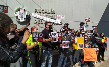 Periodistas clausuran Fiscalía de Guanajuato por asesinato de reportero