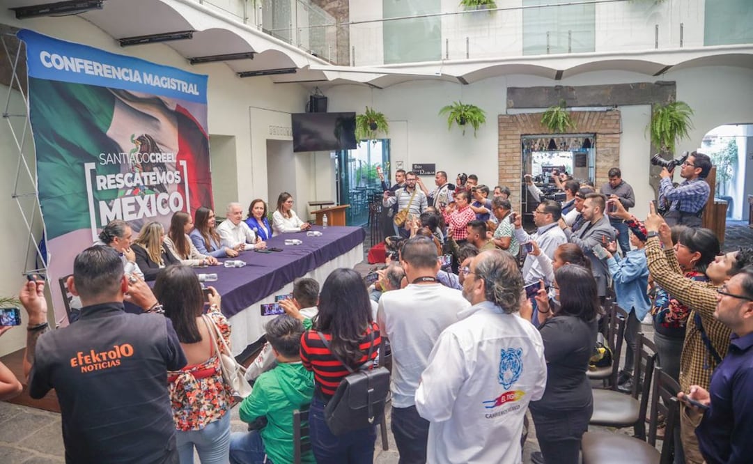 Presidente de la Mesa Directiva de la Cámara de Diputados, Santiago Creel. Foto: Twitter @SantiagoCreelM