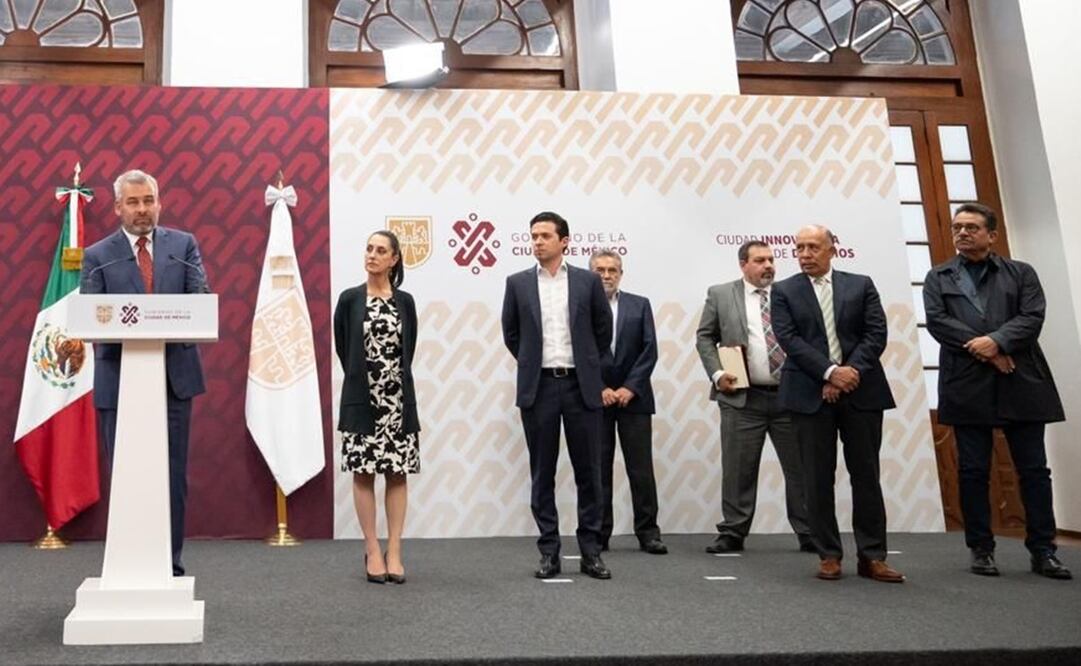 Alfredo Ramírez Bedolla, gobernador de Michoacán, y Claudia Sheinbaum Pardo, Jefa de Gobierno de la CDMX. Foto: Especial 