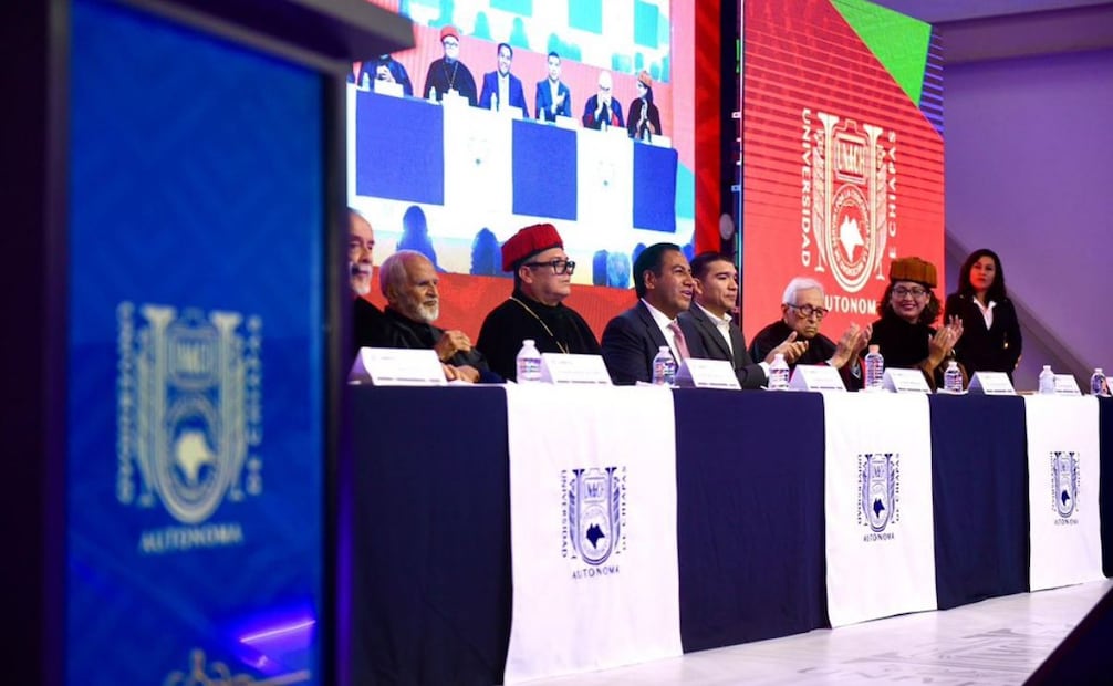 La Universidad Autónoma de Chiapas, puntualizó el rector, celebra el legado "de personas buenas" que han contribuido a enaltecer el espíritu humano (25/09/2025). Foto: Especial