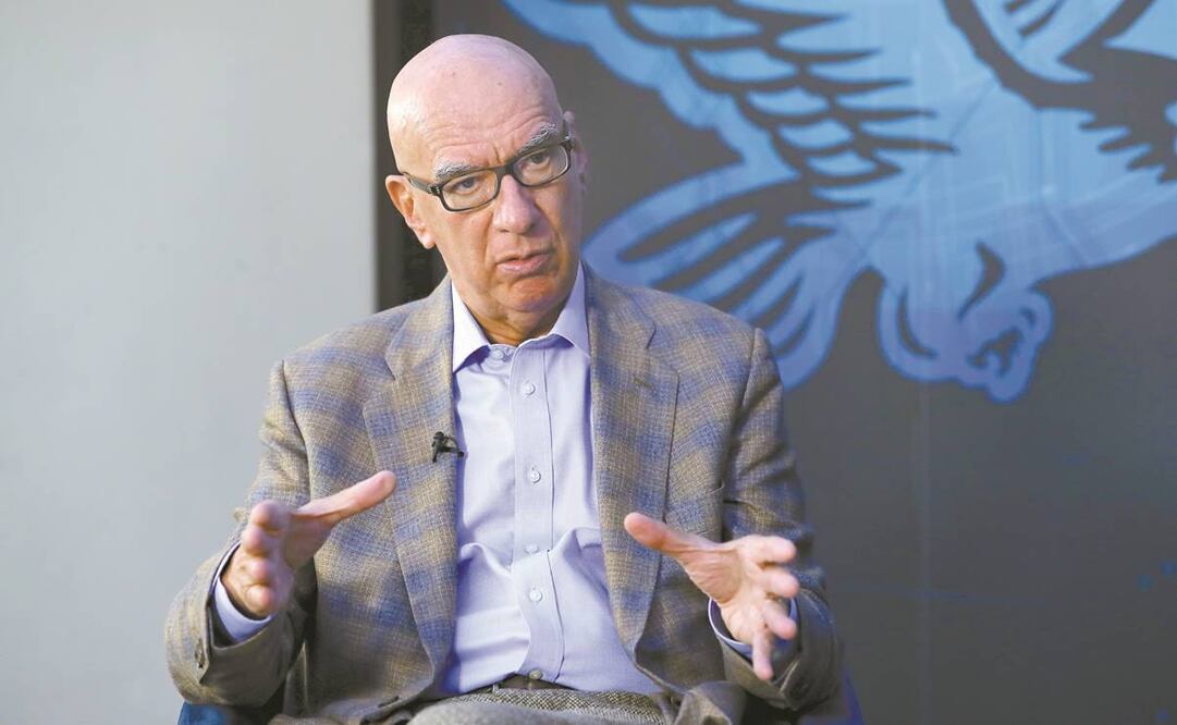 Dante Delgado Rannauro. Senador y presidente del Consejo Nacional de Movimiento Ciudadano. Foto: Adriana Hernández. EL UNIVERSAL