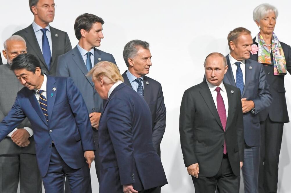 Se reunen Ayer se celebró el encuentro del G20 en Osaka, al que asistieron los líderes de las 20 economías más importantes. Foto/ARCHIVO EL UNIVERSAL