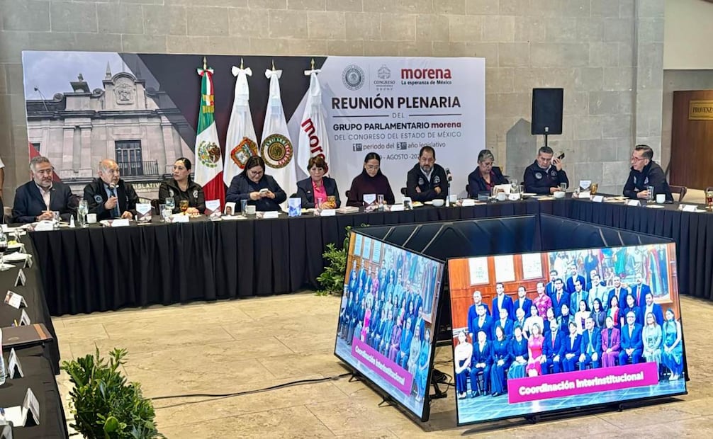 La Gobernadora del Estado de México convocó a continuar con el trabajo coordinado y mantener la cohesión. Foto: Especial
