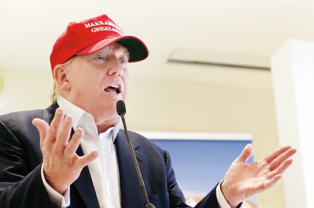 El magnate Donald Trump, en foto del pasado 30 de julio. Según un sondeo difundido ayer por NBC News, tiene 19% de apoyo entre los conservadores (SCOTT HEPPEL. AP)