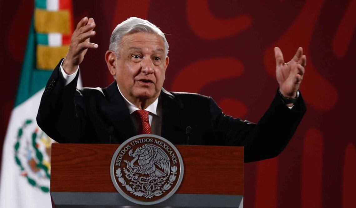 López Obrador acusó que sus adversarios quisieran que viniera la quinta y la sexta ola de contagios, pero “México es un país bendito”. Foto: Diego Simón Sánchez