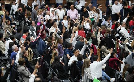 Claudia Sheinbaum felicita a diputados por aprobación de la reforma judicial