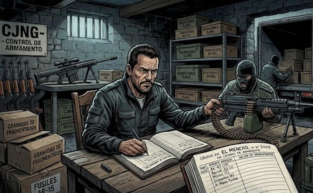 CJNG: Documentos revelan cómo "El Mencho" repartía su arsenal y cuanto pagaba por funeral