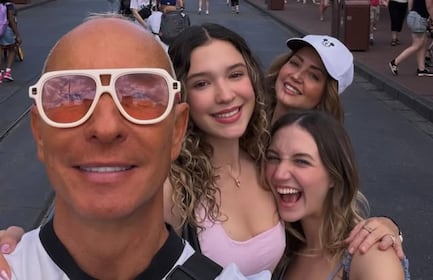 Así fueron las vacaciones familiares de Erik Rubín y Andrea Legarreta en Florida