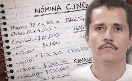 Filtran la narconómina del CJNG: Así eran las finanzas de "El Mencho" para sobornar a policías