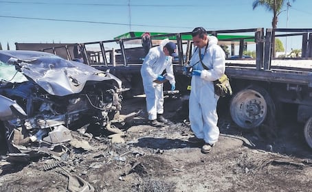En Aguascalientes murió un médico tras estrellarse con Narcobloqueo