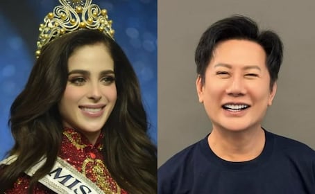 Así reaccionó Nawat Itsaragrisil al triunfo de Fátima Bosch en Miss Universo 2025