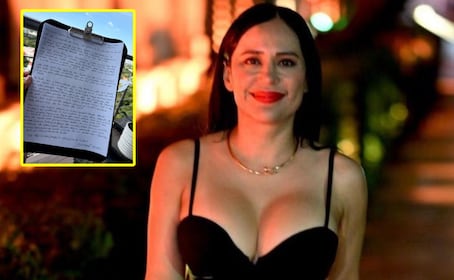 Sandra Cuevas con su puño y letra deja en claro sus sueños con emotiva carta