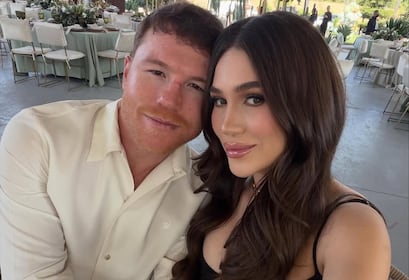 Fotos: Saúl ‘Canelo’ Álvarez y Fernanda Gómez celebran el bautizo de su hija Eva Victoria