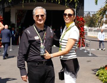 Las personalidades que no quisieron perderse la clasificación del Gran Premio de México 2025