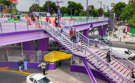 ¿Está bien que Clara Brugada pinte la CDMX de morado? La seguridad vial está en riesgo