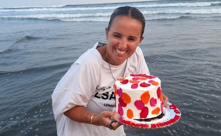 Fotos: Saskia Niño de Rivera celebra su cumpleaños 39 con su familia en la playa