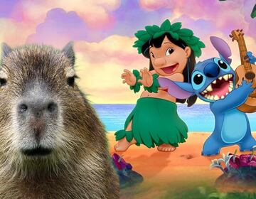 ¿Cómo se vería un Capibara si fuera un personaje de Lilo y Stitch?