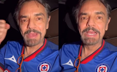 Eugenio Derbez y su divertida reacción al triunfo de Cruz Azul: "Ganó papá"