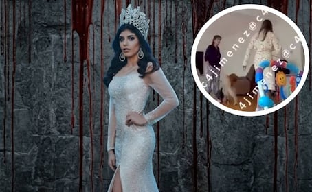 Filtran VIDEO del momento exacto en que Carolina Flores es asesinada por su suegra