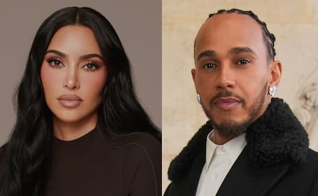 Las fotos de Kim Kardashian y Lewis Hamilton que confirman su noviazgo