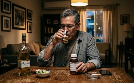 Mezclar alcohol con medicinas: 5 combinaciones peligrosas que ponen en riesgo tu vida