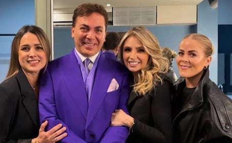 Angélica Rivera acompaña a Cristian Castro en el Auditorio Nacional: "Eres Grande"