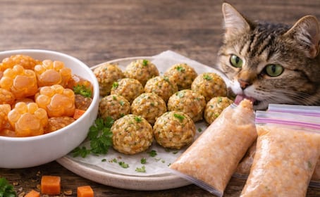 3 botanas saludables para gatos que puedes preparar fácil en casa