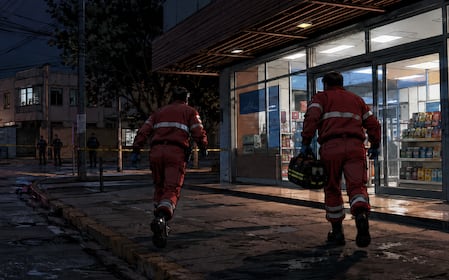 ¡La muerte lo alcanzó! Baleado pide auxilio y cae frente a un Oxxo de Ecatepec