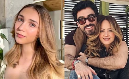 Nina Rubín responde a críticas sobre la edad del novio de su mamá Andrea Legarreta