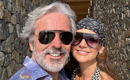 Muy enamorados, Lorenzo Lazo y Luz Blanchet celebran su tercer aniversario de novios