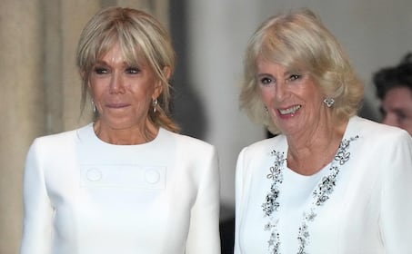 Así es la complicidad de la reina Camila y Brigitte Macron, esposa de Emmanuel Macron