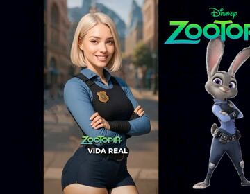 ¿Cómo se verían los personajes de Zootopia si fueran humanos?