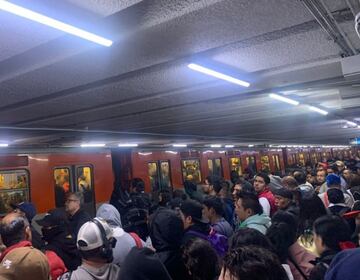 Metro CDMX: Activan avance lento por la presencia de lluvia durante esta tarde