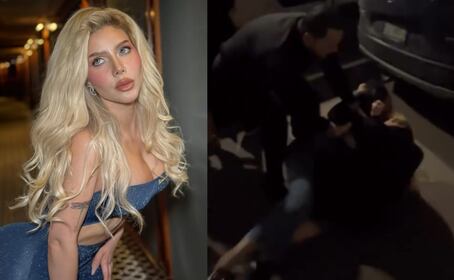 VIDEO: Captan a influencer Sol León envuelta en pelea callejera con la nueva novia de su ex