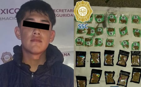 Cae "Angelito MJ", presumía rodadas en redes y terminó detenido con droga y arma