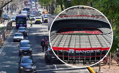 Cierres viales por México vs Portugal en el Estadio Azteca: Horarios y alternativas