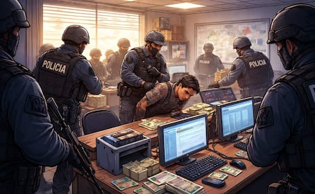 Desmantelan call center dedicado a estafar a adultos mayores en Tecámac, Edomex