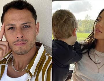 Javier 'Chicharito' Hernández comparte adorable video narrado por su hijo con Sarah Kohan