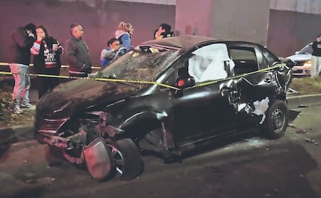 Fuerte accidente en Álvaro Obregón dejó a chavito muerto y a su familia sufriendo