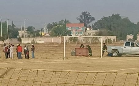 Así fue la caída de un globo aerostático en Teotihuacán que dejó a dos extranjeros lesionados